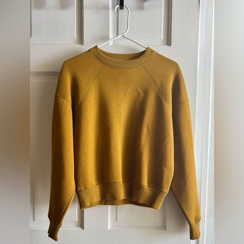 Everlane Mustard Sweatshirt